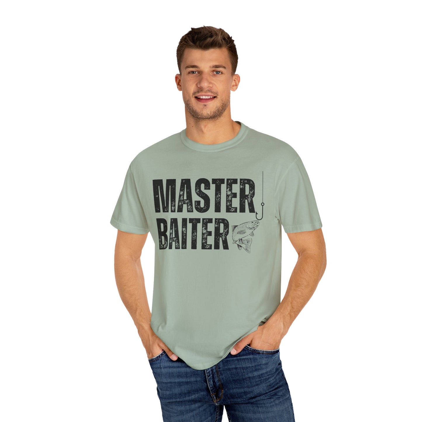 Master Baiter Fishing T-Shirt, Funny Fishing Tee, Unisex Graphic Tee, Gift for Fisherman, Fishing Humor Shirt, Fishing Lover Apparel