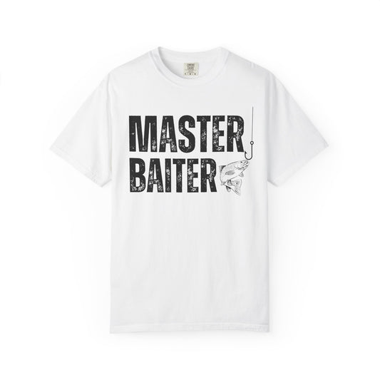 Master Baiter Fishing T-Shirt, Funny Fishing Tee, Unisex Graphic Tee, Gift for Fisherman, Fishing Humor Shirt, Fishing Lover Apparel