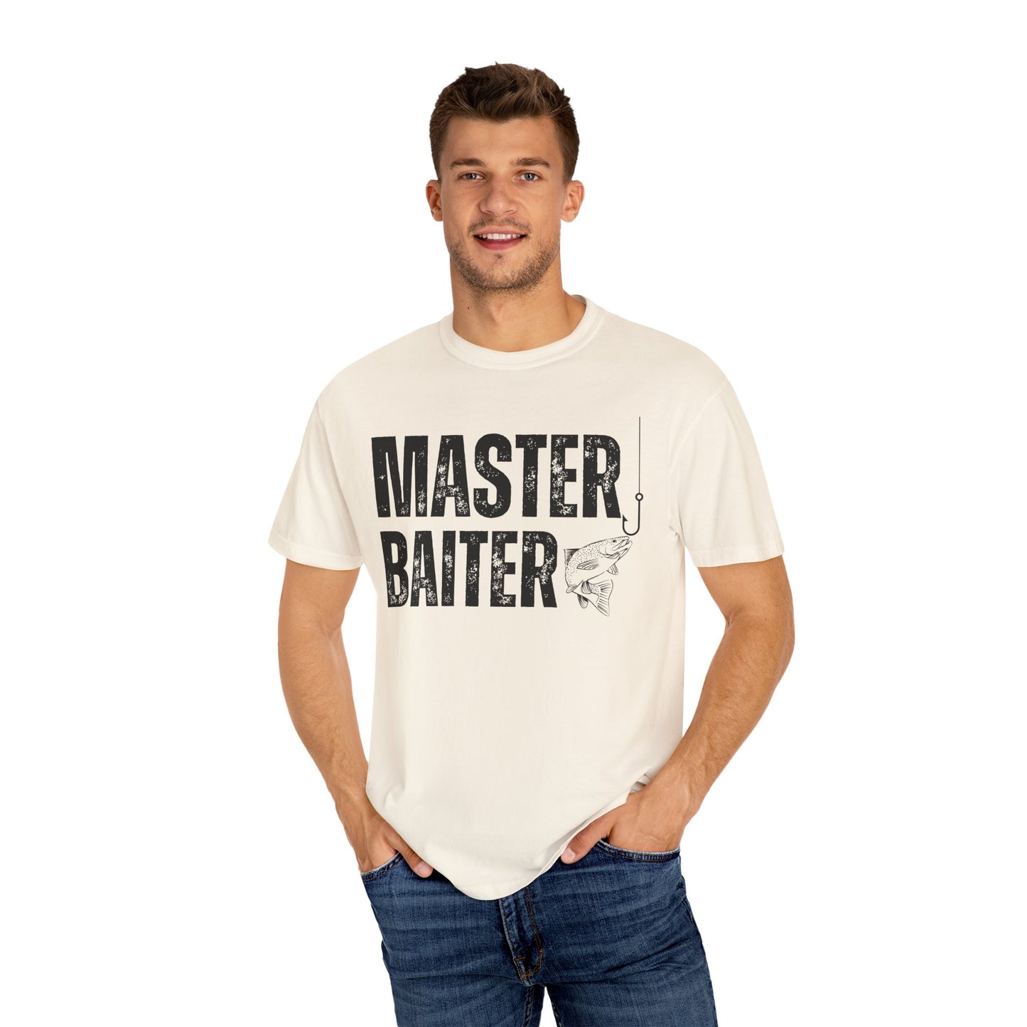 Master Baiter Fishing T-Shirt, Funny Fishing Tee, Unisex Graphic Tee, Gift for Fisherman, Fishing Humor Shirt, Fishing Lover Apparel
