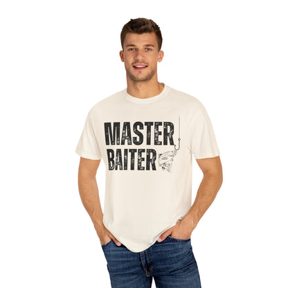Master Baiter Fishing T-Shirt, Funny Fishing Tee, Unisex Graphic Tee, Gift for Fisherman, Fishing Humor Shirt, Fishing Lover Apparel