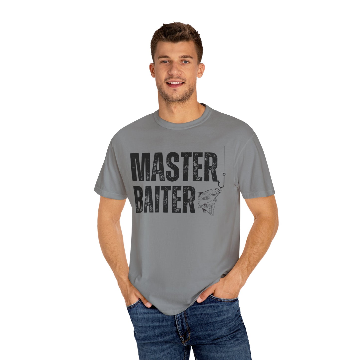 Master Baiter Fishing T-Shirt, Funny Fishing Tee, Unisex Graphic Tee, Gift for Fisherman, Fishing Humor Shirt, Fishing Lover Apparel
