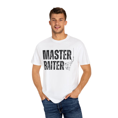 Master Baiter Fishing T-Shirt, Funny Fishing Tee, Unisex Graphic Tee, Gift for Fisherman, Fishing Humor Shirt, Fishing Lover Apparel