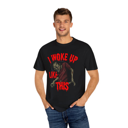 Humorous Unisex T-shirt - I Woke Up Like This - Dad Joke Shirt for Anyone - Gift