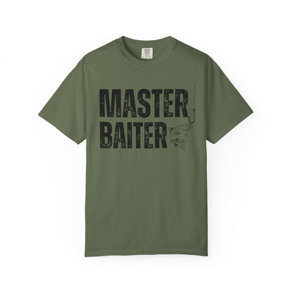 Master Baiter Fishing T-Shirt, Funny Fishing Tee, Unisex Graphic Tee, Gift for Fisherman, Fishing Humor Shirt, Fishing Lover Apparel