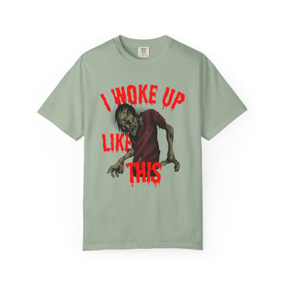 Humorous Unisex T-shirt - I Woke Up Like This - Dad Joke Shirt for Anyone - Gift