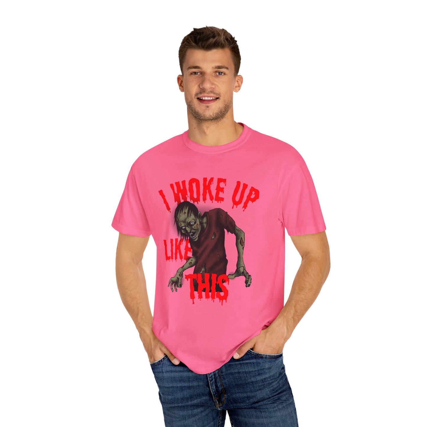 Humorous Unisex T-shirt - I Woke Up Like This - Dad Joke Shirt for Anyone - Gift