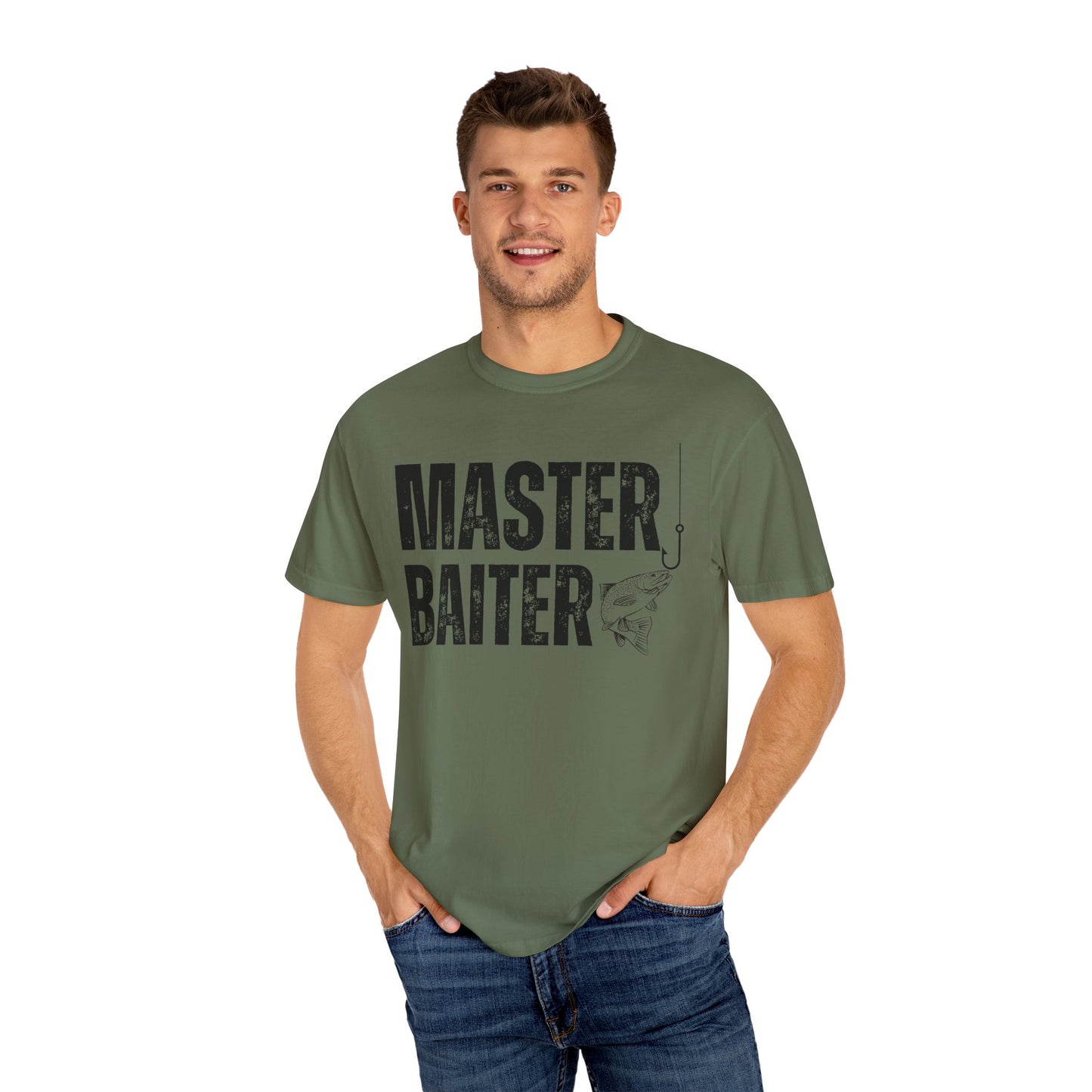 Master Baiter Fishing T-Shirt, Funny Fishing Tee, Unisex Graphic Tee, Gift for Fisherman, Fishing Humor Shirt, Fishing Lover Apparel