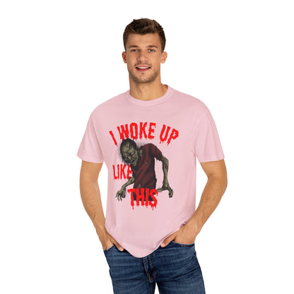Humorous Unisex T-shirt - I Woke Up Like This - Dad Joke Shirt for Anyone - Gift