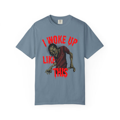 Humorous Unisex T-shirt - I Woke Up Like This - Dad Joke Shirt for Anyone - Gift