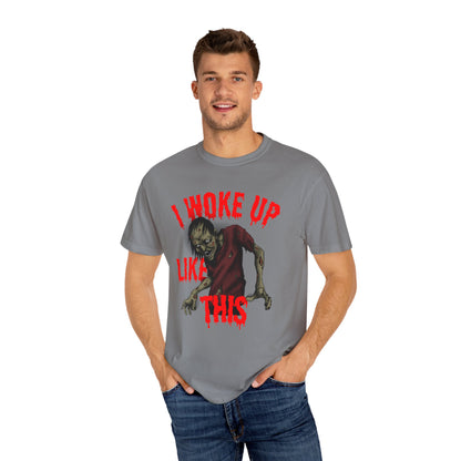 Humorous Unisex T-shirt - I Woke Up Like This - Dad Joke Shirt for Anyone - Gift