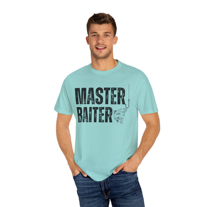 Master Baiter Fishing T-Shirt, Funny Fishing Tee, Unisex Graphic Tee, Gift for Fisherman, Fishing Humor Shirt, Fishing Lover Apparel