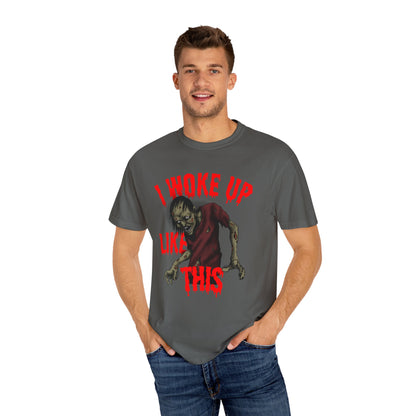 Humorous Unisex T-shirt - I Woke Up Like This - Dad Joke Shirt for Anyone - Gift