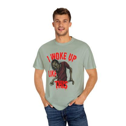 Humorous Unisex T-shirt - I Woke Up Like This - Dad Joke Shirt for Anyone - Gift