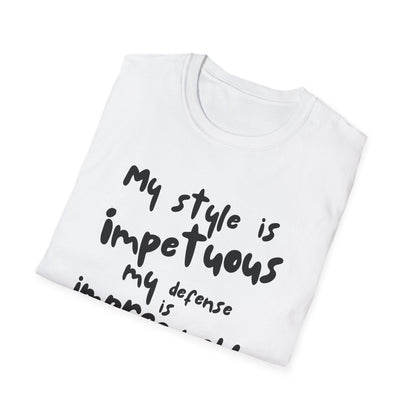 Mike Tyson Fighting Unisex Softstyle T-Shirt, Gift for Anyone, Motivational Tee, Boxing Shirt, Inspirational Top